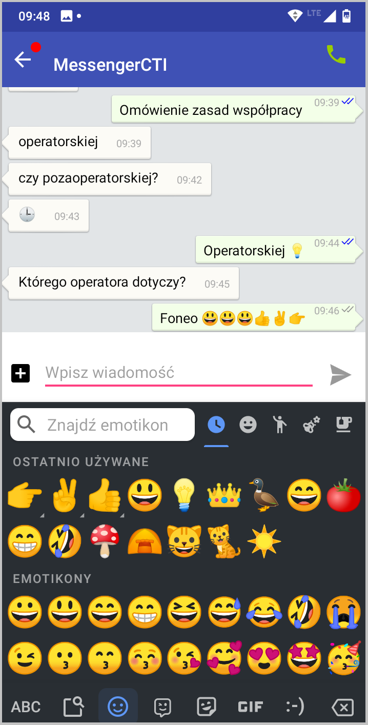 MessengerCTI.mobile 1.08 Czat Emotikony2.png